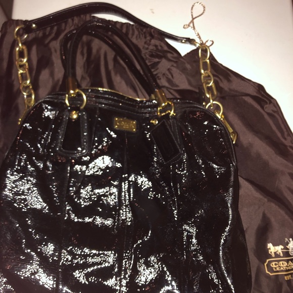 Patten leather Coach Purse - Picture 2 of 2